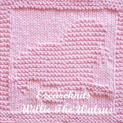 Willie the Walrus - knitting pattern