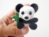 Mini Panda Crochet Pattern