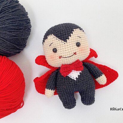 Halloween Vampire Pattern Crochet