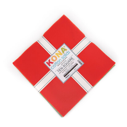 Robert Kaufman Kona Cotton Solids 10in Squares - TEN-764-42