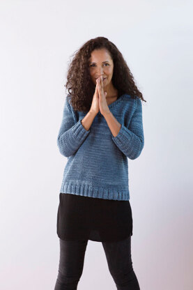 Sesia Sweater in Berroco Karma - PDF356-4