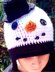 Baby snowman hat, Noel the Snowman
