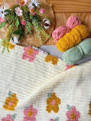 Ditsy Florals Blanket