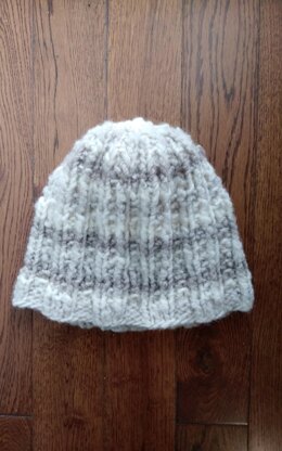 Handspun Handicrafts Chunky Twin Ribbed Hat