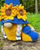 Patriotic gnome of Ukraine (girl)