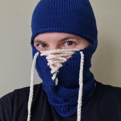 Lace Me Up Balaclava for DK