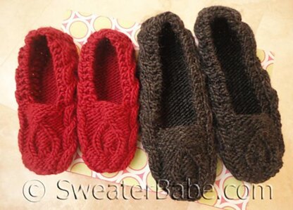 #143 One-Skein Sweetheart Slippers