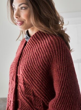Rosamond Cardigan in Berroco Mercado - 400-9 - Downloadable PDF