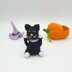 Black Cat in Pumpkin