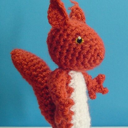 Squirrel Finger Puppets