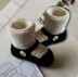 Mary-Jane Daisy Booties