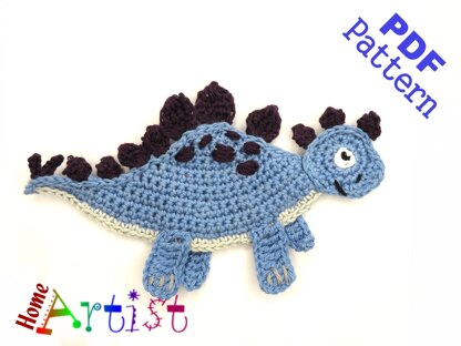 Stegosaurus Dino Applique