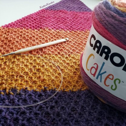 A Taste of Honey Shawl