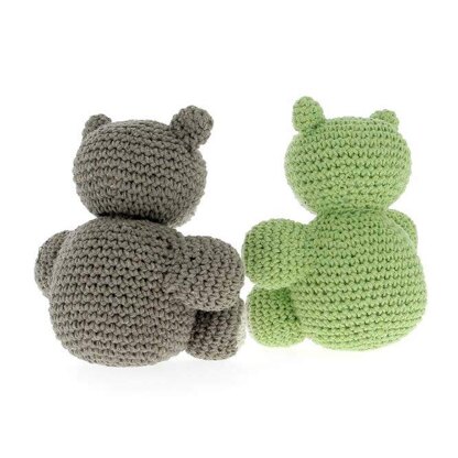 Billie Bear Toy in Hoooked Eco Barbante - Downloadable PDF