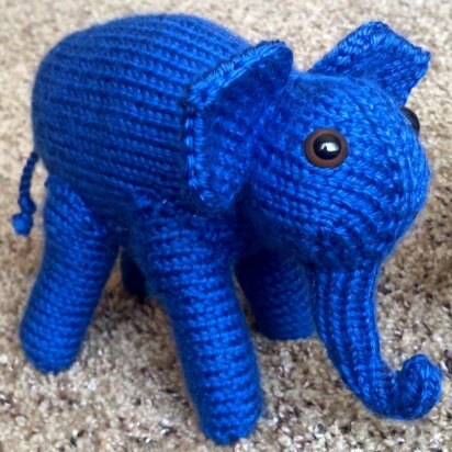 Orion the Elephant - knitting pattern