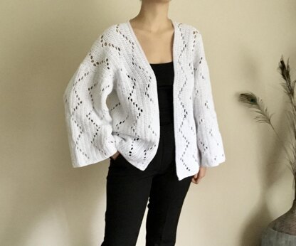 Tara Zig Zag Cardigan N 699