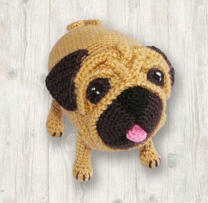 Dog Puppy Pug Crochet Pattern