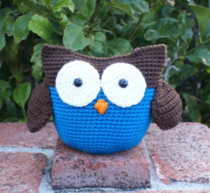 Roly Poly Owl Amigurumi