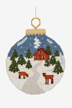 DMC Winter Woodland Cross Stitch Pattern - PAT1655_2