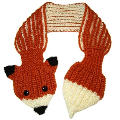 Foxy Brioche Scarf