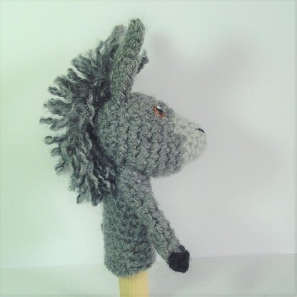 Donkey Finger Puppet