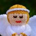 Christmas Angel Doll Knitting Pattern - Toy Knitting Pattern