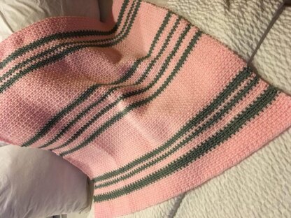 Modern Heirloom Baby Afghan