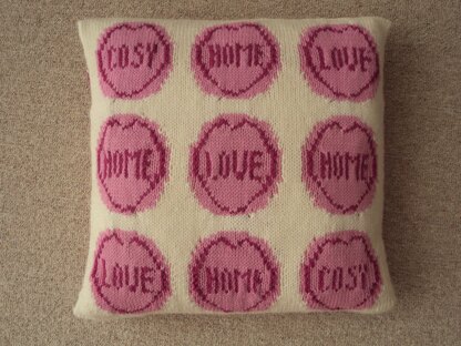 Love Hearts Cushion Cover