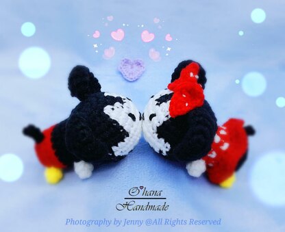 Baby Mickey and Minnie