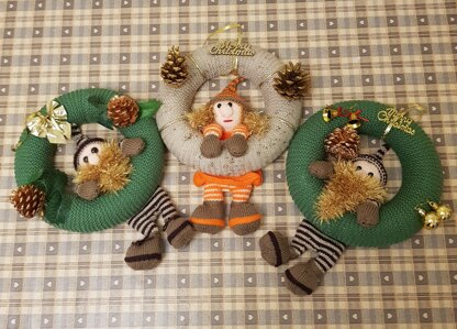 Gnome  Christmas wreaths