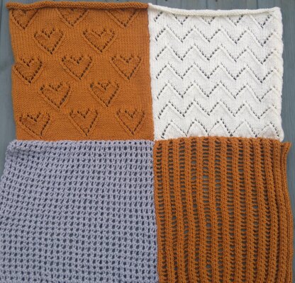 Cosy blanket squares