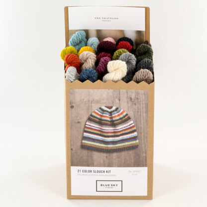 Crochet Beanie Knit Kit for Blue Sky Organic Cotton at Fabulous Yarn