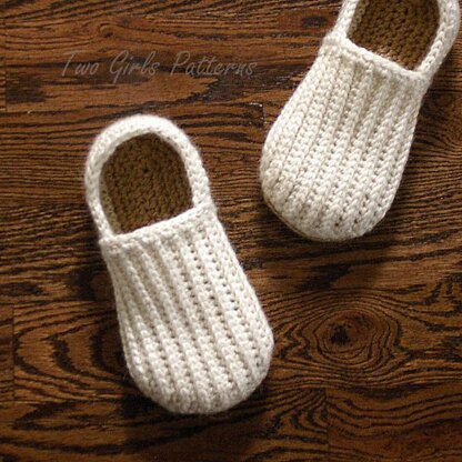 Crochet mens slippers free on sale pattern