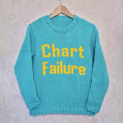 Intarsia - Chart Failure Chart - Adults Sweater