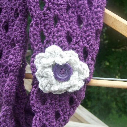 Crochet Pattern: Fantail Pencil (Or Crochet Hook) Case with No-Sew