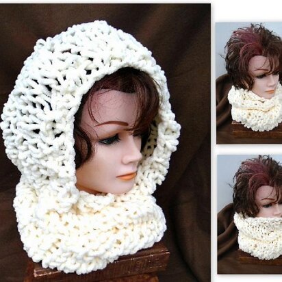 906 - Soft Bulky Cowl/Hood