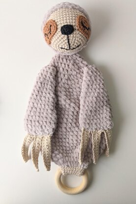 Modern baby sloth lovey hot sale