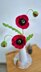 Poppy flower bouquet