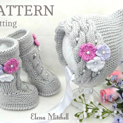 Knitting Baby Hat Pattern Knitting Baby Booties Pattern