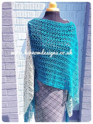 Moonlit Sea Spring/Summer Poncho