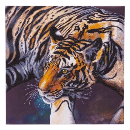 Crystal Art The Tiger, 70x70cm Diamond Painting Kit