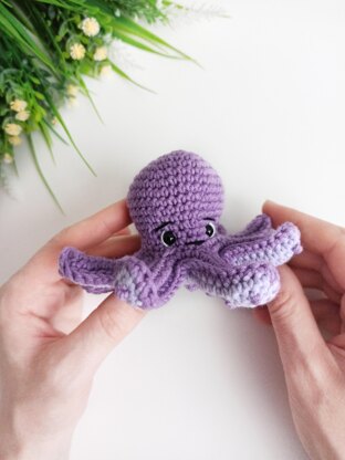 Octopus crochet pattern, easy crochet amigurumi octopus pattern