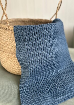 Cozy Cables Baby Blanket