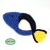 Baby Blue Tang Fish Rattle