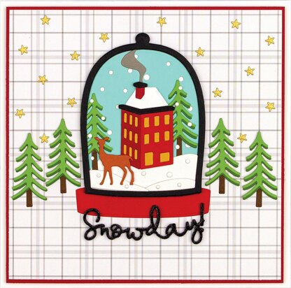 Spellbinders Shapeabilities Dies - Santa's Workshop