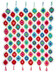 Retro Ornament Throw in Red Heart Super Saver Economy Solids - LW4869 - Downloadable PDF