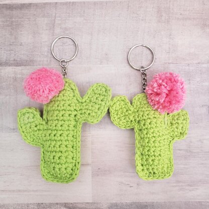 Cheery Cactus Keychain