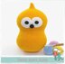 Amigurumi EDF Orange Zingy Crochet Pattern Flame Soft Toys