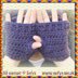 Cabled Headband & Mitts - Chunky Version