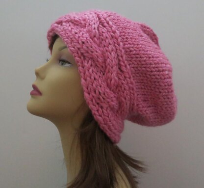 The Roxy Hat - Slouch Hat with a Braid